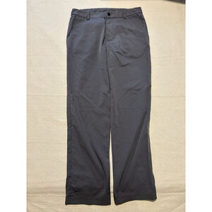 Lululemon Pants Men’s 34x31 Gray Striped Ascent Dress Pants Commute Casual